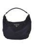 Prada Nylon Hobo Bag, front view